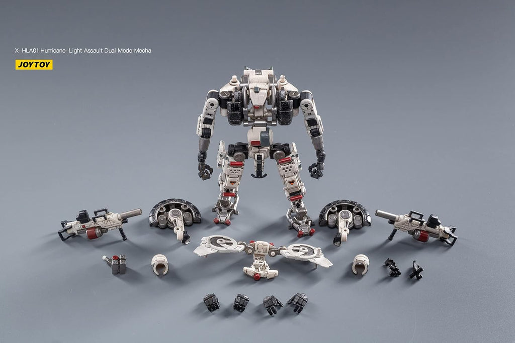 1/18 Action Figures Hurricane Dual Mode Mecha and Motorcycle Collection Model Dark Source Toys (X-HLA01)