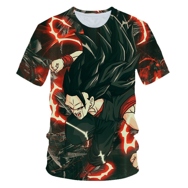 Cool Goku Dragon Ball Z 3d T Shirt Summer Hipster Short Sleeve Tee Tops Men/Women Anime DBZ Harajuk T-Shirts Homme Boys T shirt