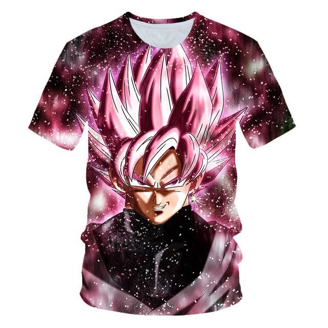 Cool Goku Dragon Ball Z 3d T Shirt Summer Hipster Short Sleeve Tee Tops Men/Women Anime DBZ Harajuk T-Shirts Homme Boys T shirt