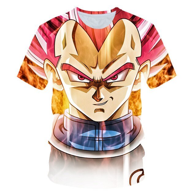 Cool Goku Dragon Ball Z 3d T Shirt Summer Hipster Short Sleeve Tee Tops Men/Women Anime DBZ Harajuk T-Shirts Homme Boys T shirt