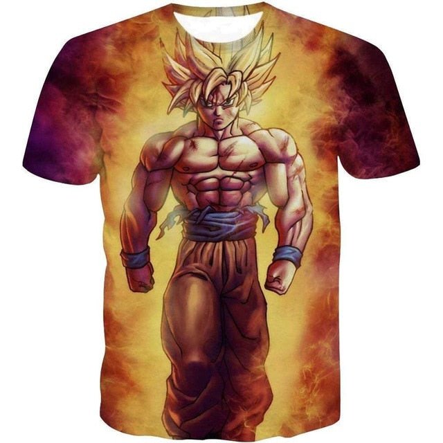 Dragon Ball DBZ Bulma Super Saiyan Vegeta T-shirt 3D Men Women Anime Kid Goku Goten Gohan T shirt Harajuku Summer Tee Shirts