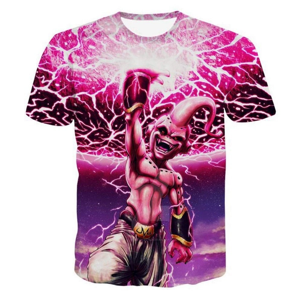 Dragon Ball DBZ Bulma Super Saiyan Vegeta T-shirt 3D Men Women Anime Kid Goku Goten Gohan T shirt Harajuku Summer Tee Shirts
