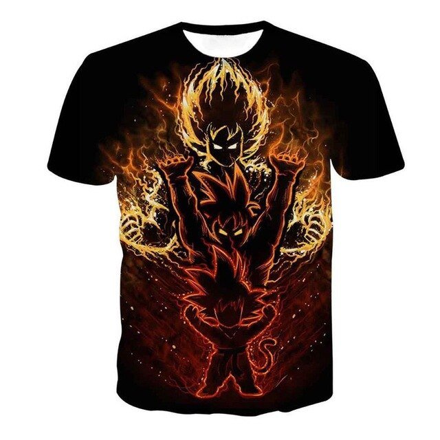 Dragon Ball DBZ Bulma Super Saiyan Vegeta T-shirt 3D Men Women Anime Kid Goku Goten Gohan T shirt Harajuku Summer Tee Shirts