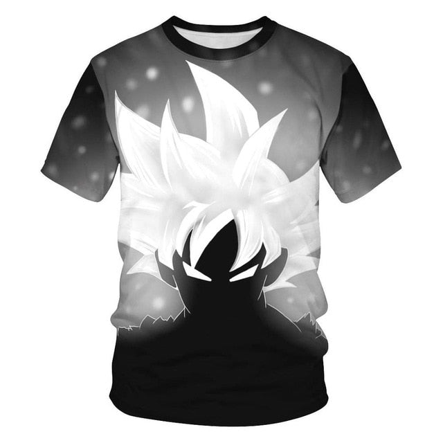 Dragon Ball DBZ Bulma Super Saiyan Vegeta T-shirt 3D Men Women Anime Kid Goku Goten Gohan T shirt Harajuku Summer Tee Shirts