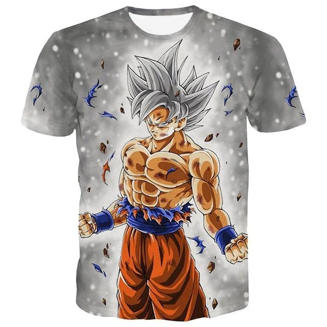 Dragon Ball DBZ Bulma Super Saiyan Vegeta T-shirt 3D Men Women Anime Kid Goku Goten Gohan T shirt Harajuku Summer Tee Shirts