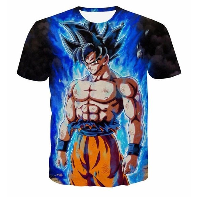 Dragon Ball DBZ Bulma Super Saiyan Vegeta T-shirt 3D Men Women Anime Kid Goku Goten Gohan T shirt Harajuku Summer Tee Shirts