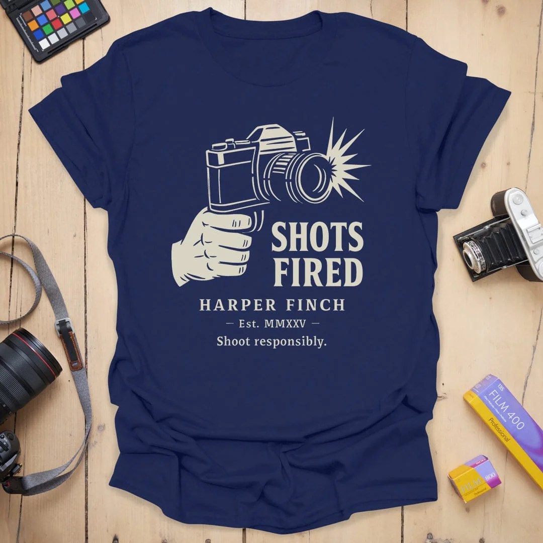 Shoot Responsibly T-Shirta - Navy, 3XL